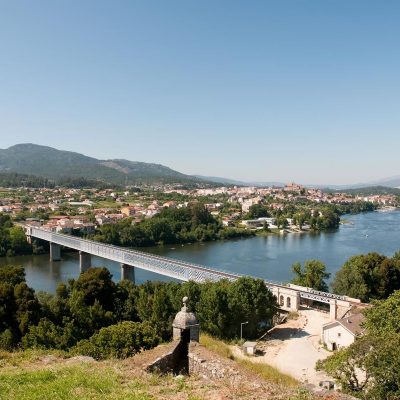 Vista Panorámica de la Ciudad de Tui